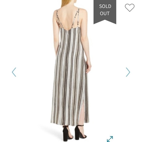 🌴 Cupcakes and cashmere Corbin stripe maxi dress - Picture 3 of 13